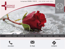 Tablet Screenshot of george-bestattungen.de